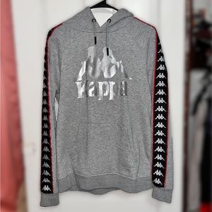 Grey Kappa Hoodie